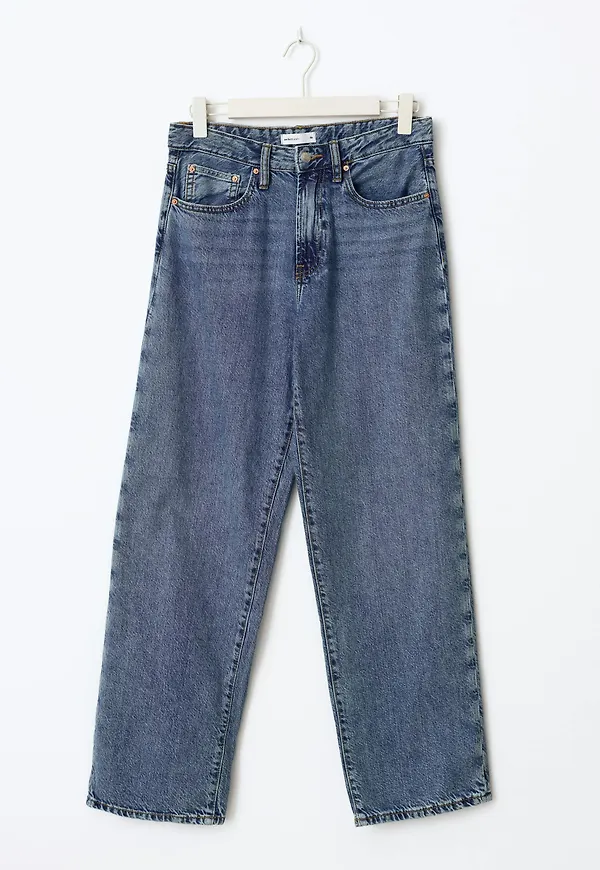 Gina Tricot - Baggy tall jeans - Baggy & loose jeans - Blå - 32 - Dam