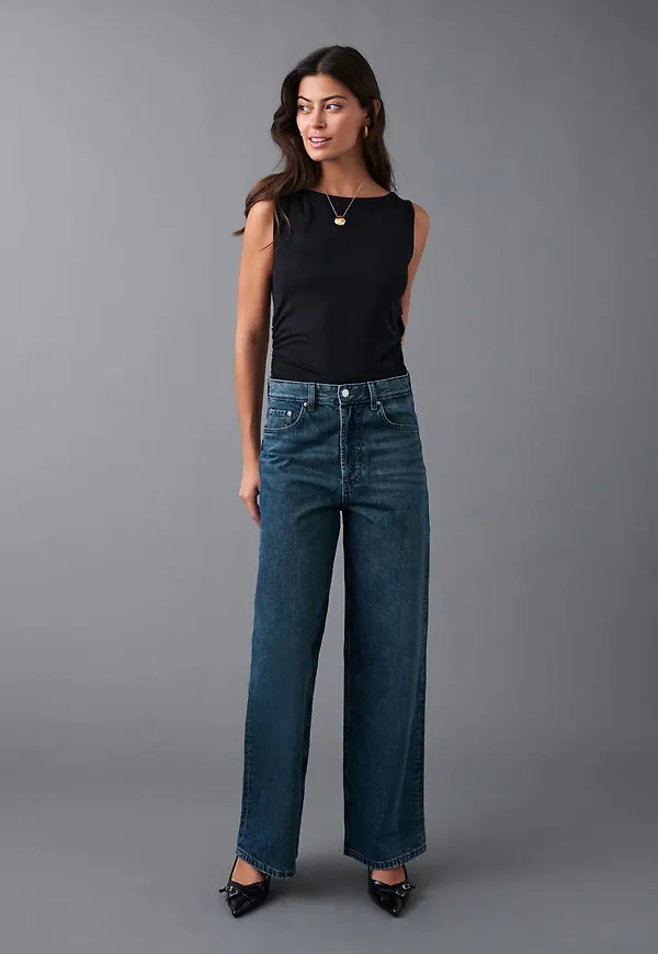 Baggy wide jeans