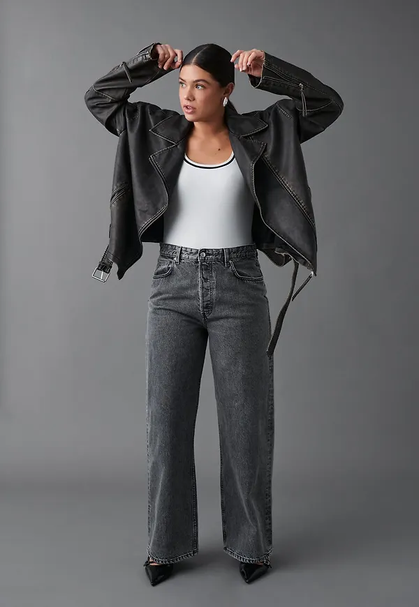 Baggy wide jeans