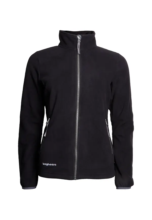 Bagheera Fleece Jacket Women, Funktionsjackor i storlek S och färg Svart