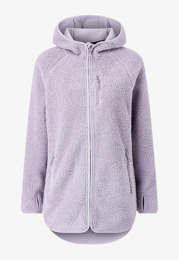 Bagheera - Jacka Comfy Hood Jacket Women - Lila