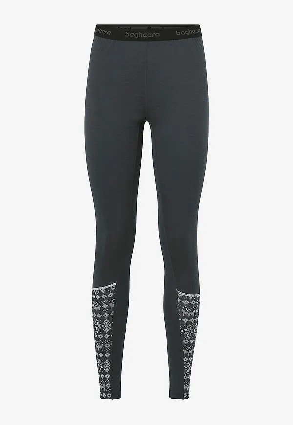 Bagheera - Underställsbyxor Merino Dalecarlian Lt Pants W - Grå