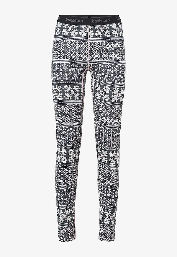 Bagheera - Underställsbyxor Merino Dalecarlian Pants W - Grå