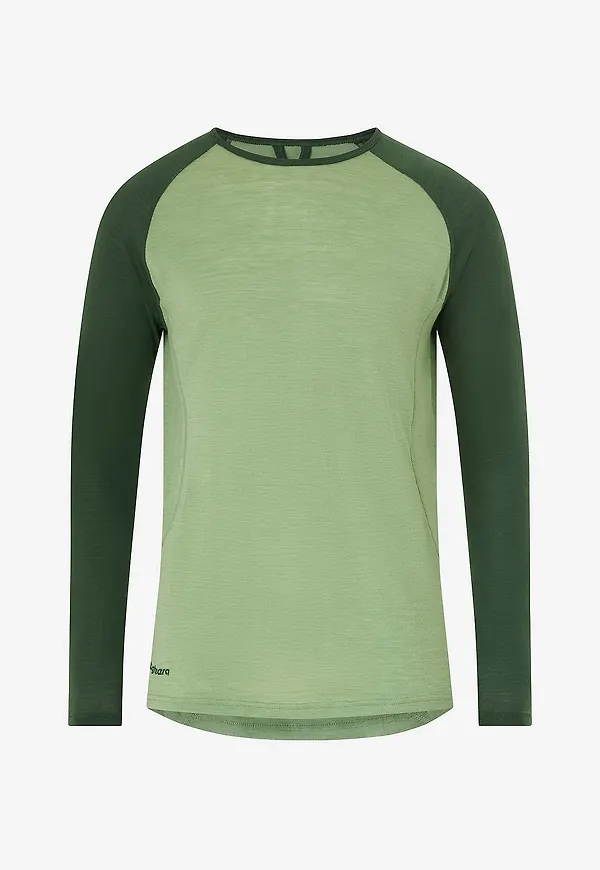 Bagheera - Underställströja Merino Brisk Top Men - Grön