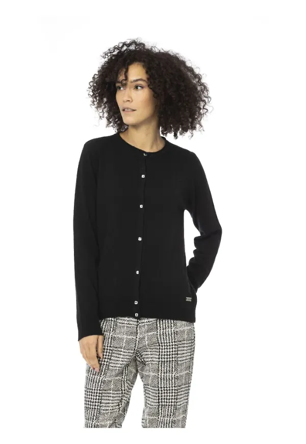 Baldinini Sweatshirts & Hoodies Svart, Dam