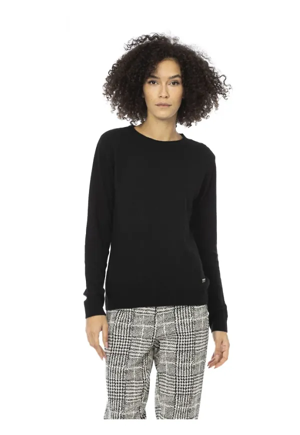Baldinini Sweatshirts & Hoodies Svart, Dam