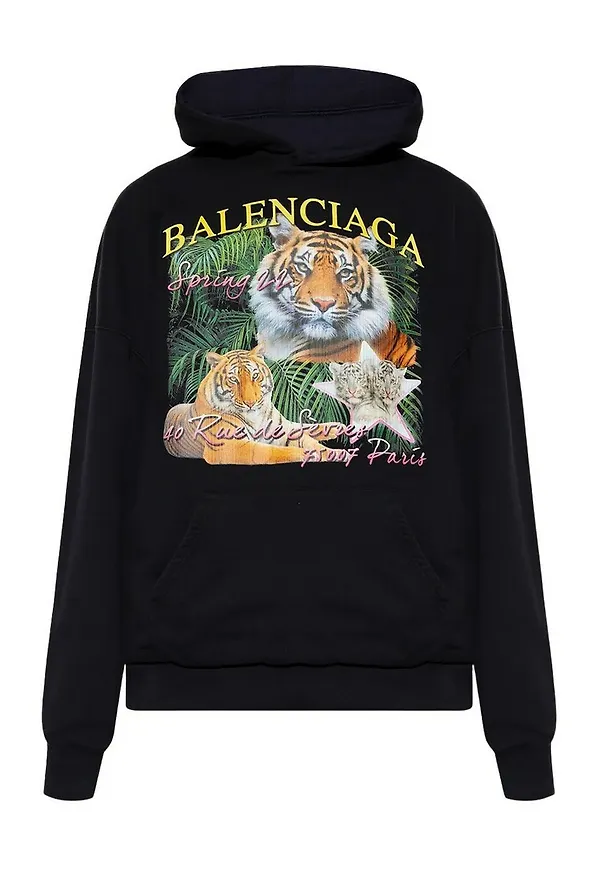 Balenciaga - Hoodies - Svart - Dam - Storlek: Xl,L,S,M