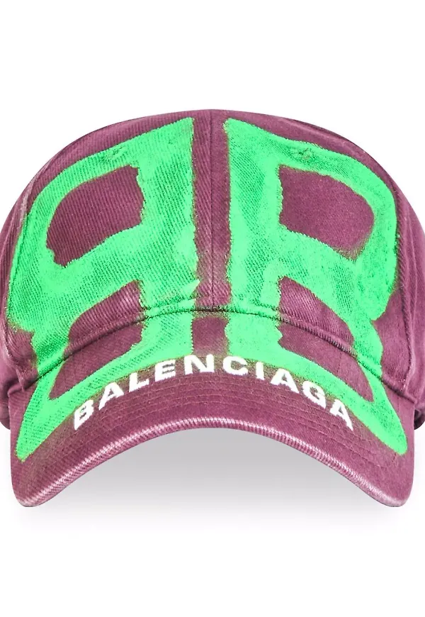 Balenciaga BB basebollkeps - Lila