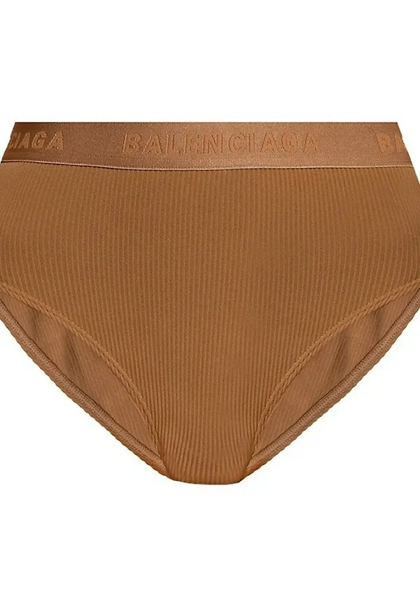 Balenciaga Briefs with logo Brun, Dam