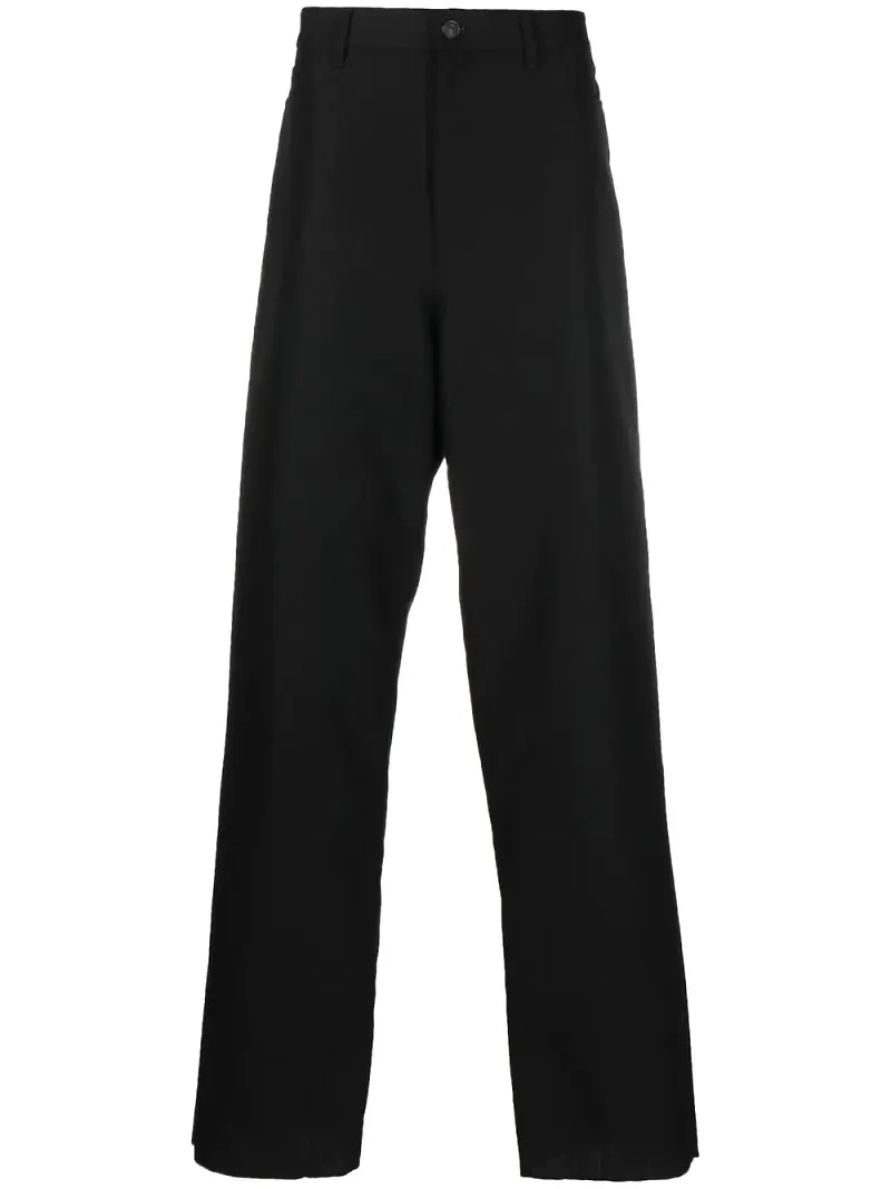 Balenciaga byxor med vida ben - Svart