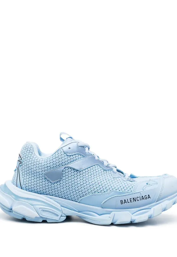 Balenciaga Destroy grova träningsskor - Blå