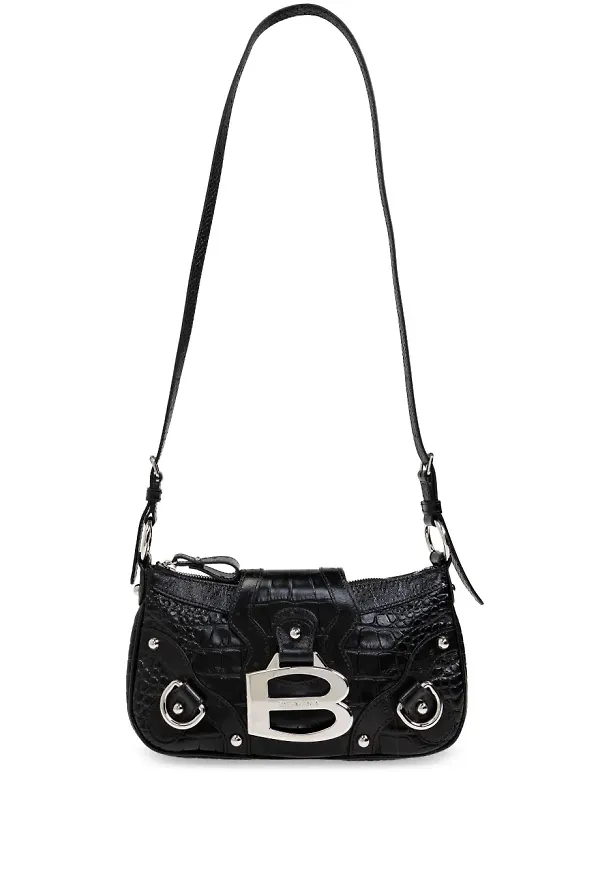 Balenciaga Essex liten axelväska - Svart