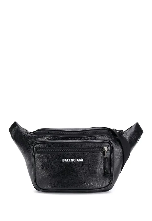 Balenciaga Explorer midjeväska - Svart