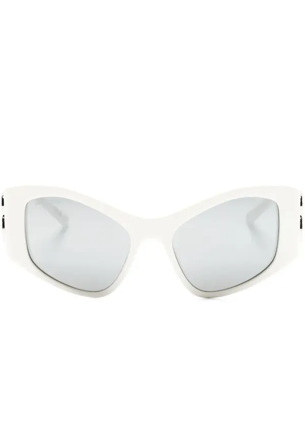 Balenciaga Eyewear Dynasty solglasögon - Vit