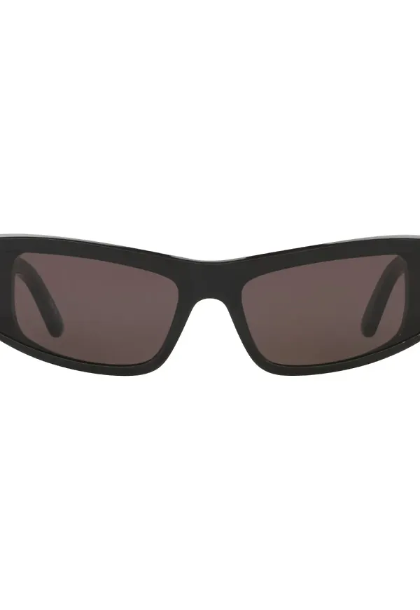 Balenciaga Eyewear rektangulära solglasögon - Svart