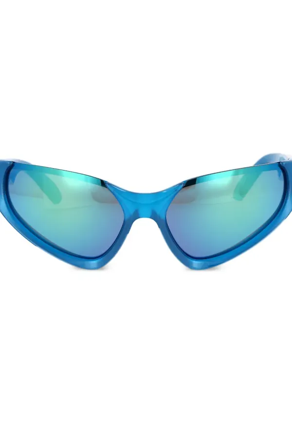 Balenciaga Eyewear Xpander cat eye-solglasögon - Blå