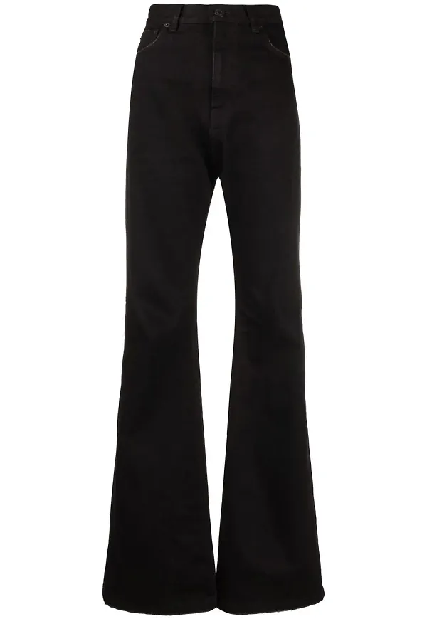 Balenciaga flare-jeans - Svart