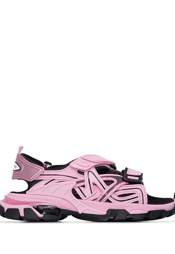 Balenciaga grova sandaler - Svart