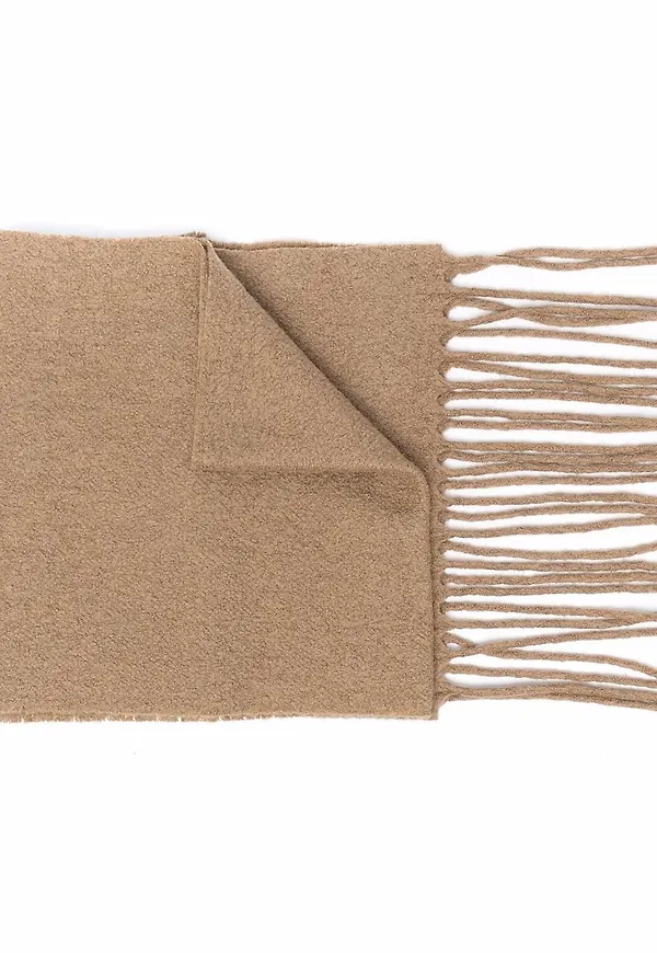 Balenciaga halsduk med fransar - Neutral