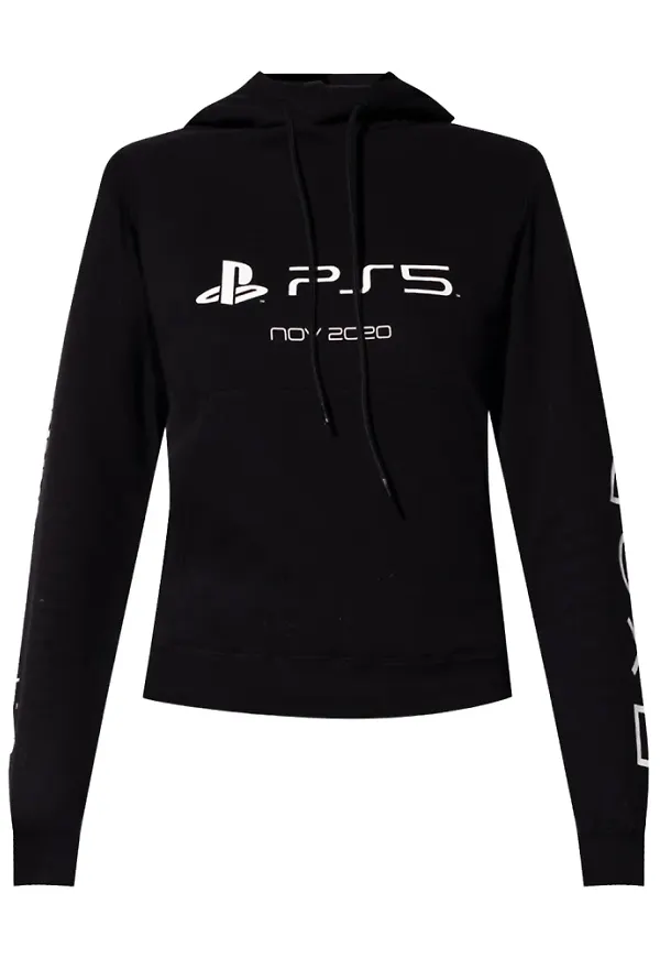 Balenciaga Hoodie Svart, Dam