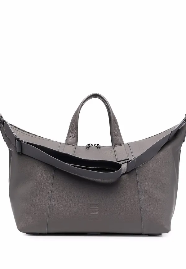 Balenciaga Hourglass stor totebag - Grå