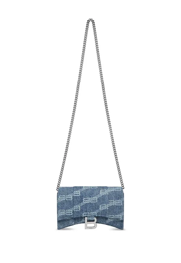 Balenciaga Hourglass väska - Blå