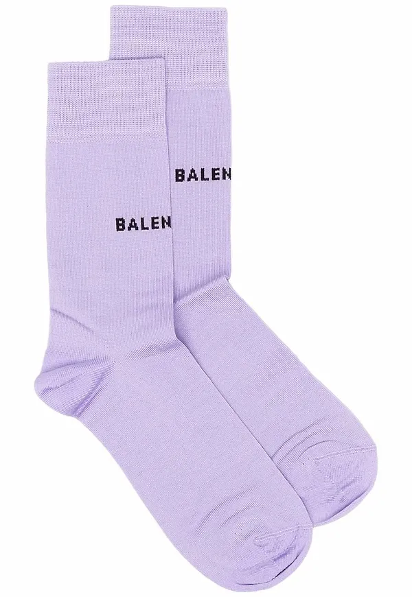 Balenciaga intarsiastickade strumpor - Lila