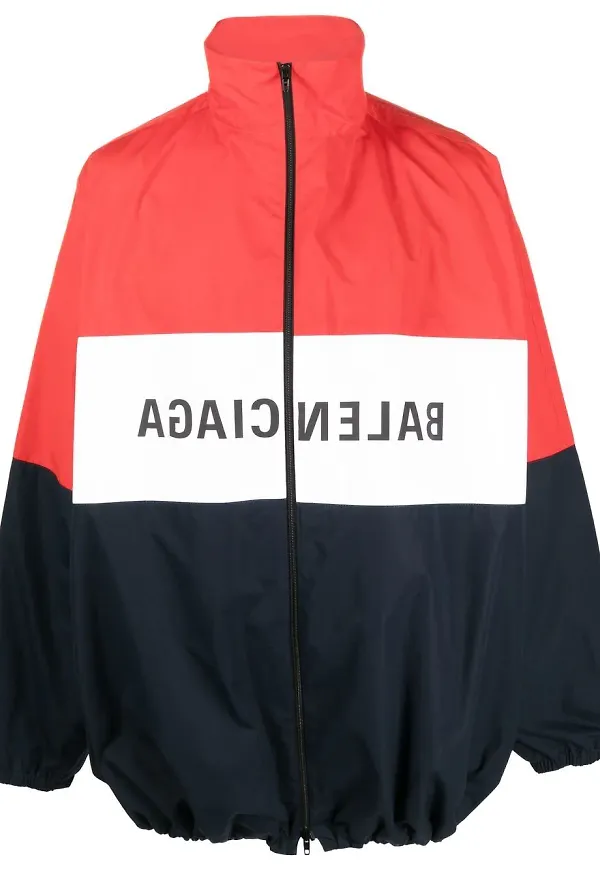 Balenciaga jacka med dragkedja - Blå