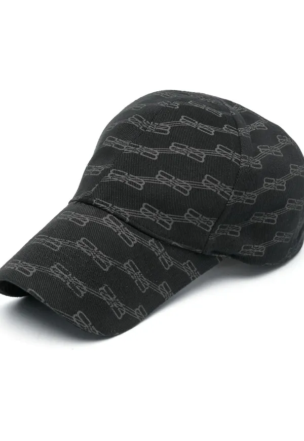 Balenciaga keps med monogram - Svart