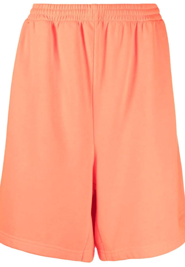 Balenciaga knälånga mjukisshorts - Orange