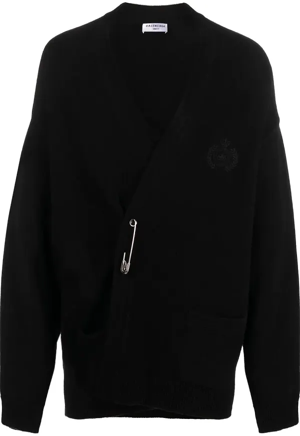 Balenciaga kofta med vapen - Svart