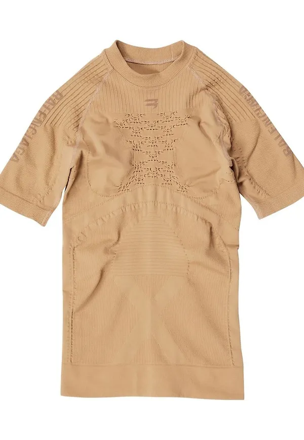 Balenciaga kortärmad atletisk topp - Brun