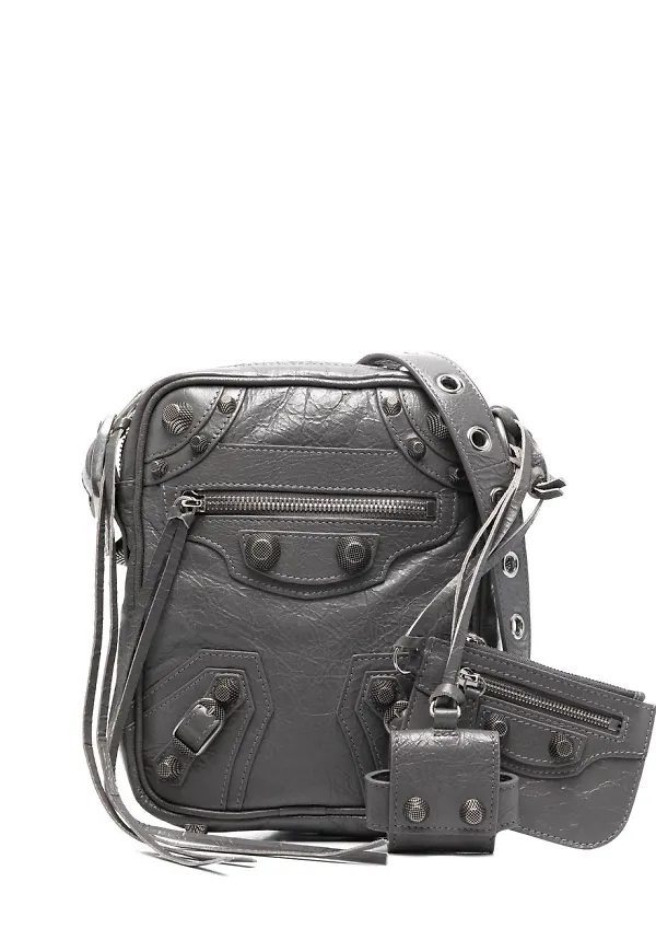 Balenciaga Le Cagole axelremsväska - Grå