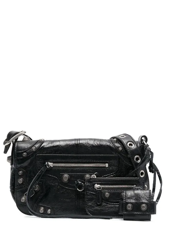 Balenciaga Le Cagole axelremsväska - Svart