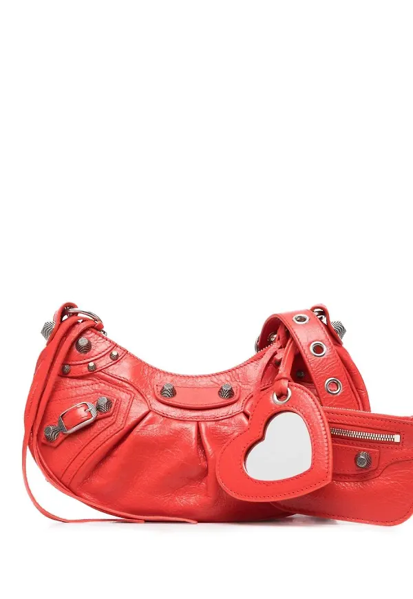 Balenciaga Le Cagole axelväska - Röd