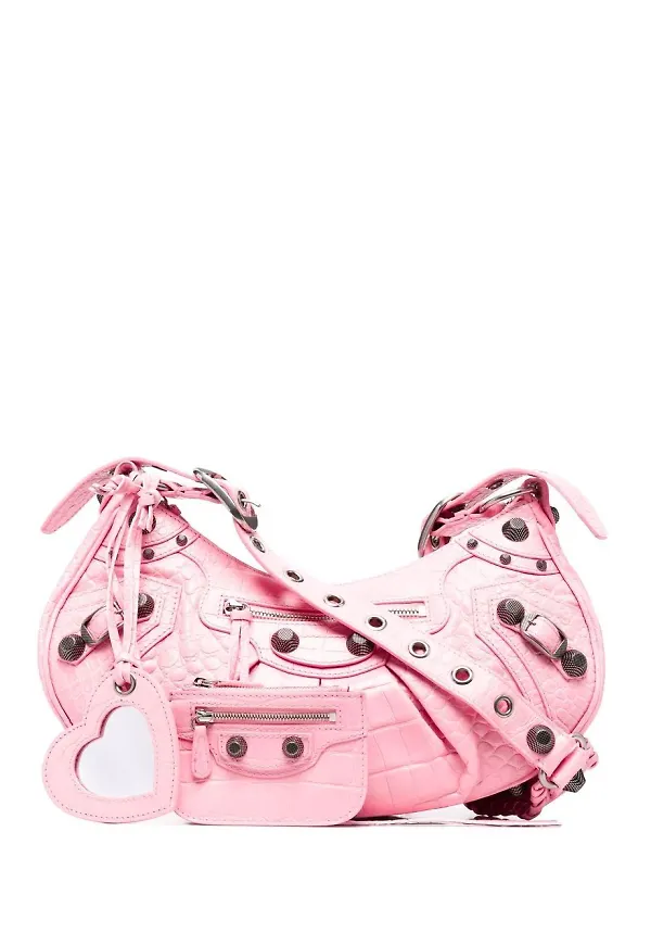 Balenciaga Le Cagole liten axelväska - Rosa