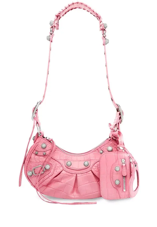Balenciaga Le Cagole liten axelväska - Rosa