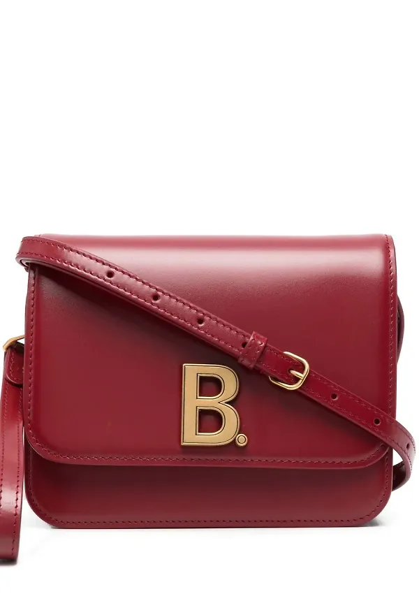Balenciaga liten axelremsväska - Röd