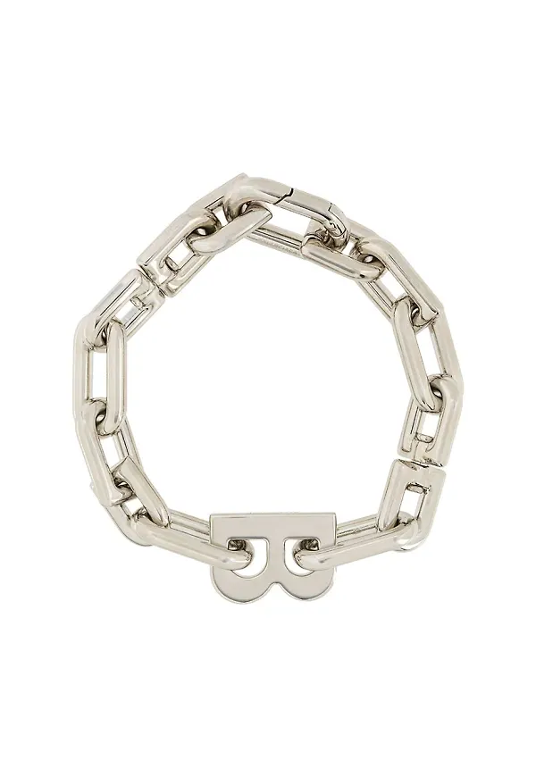 Balenciaga länkarmband - Silverfärgad