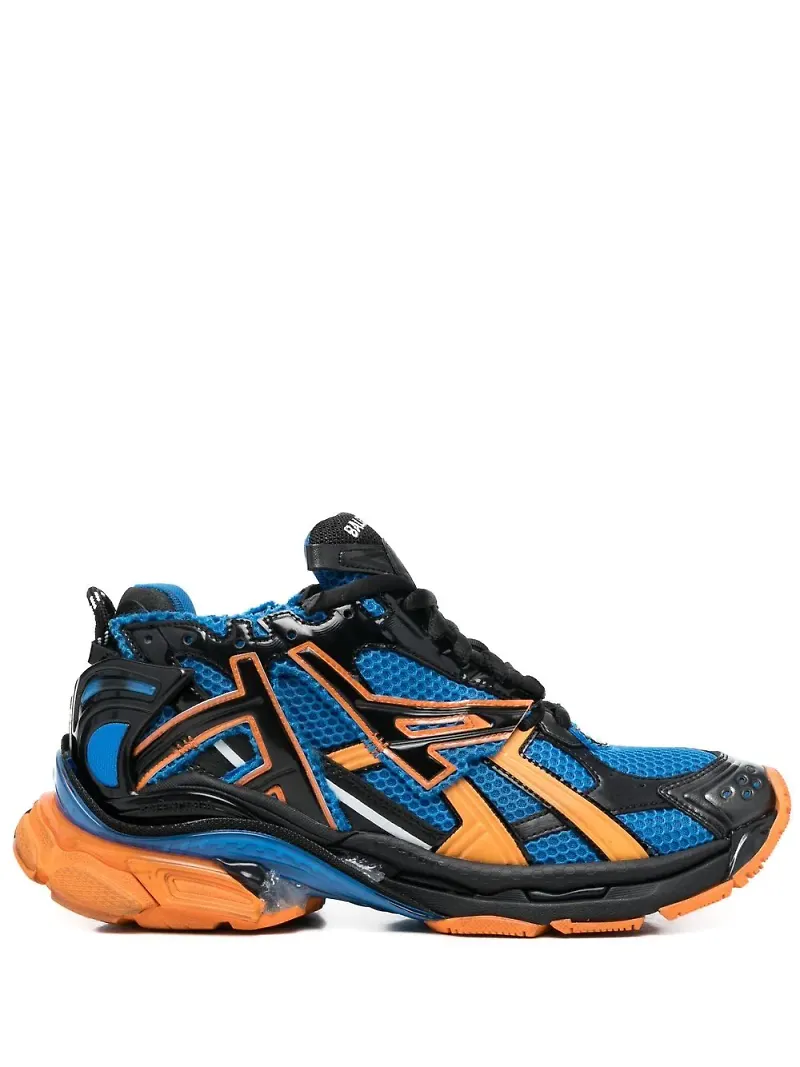 Balenciaga låga löparsneakers - Blå