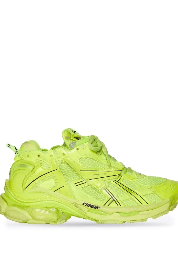 Balenciaga låga löparsneakers - Gul