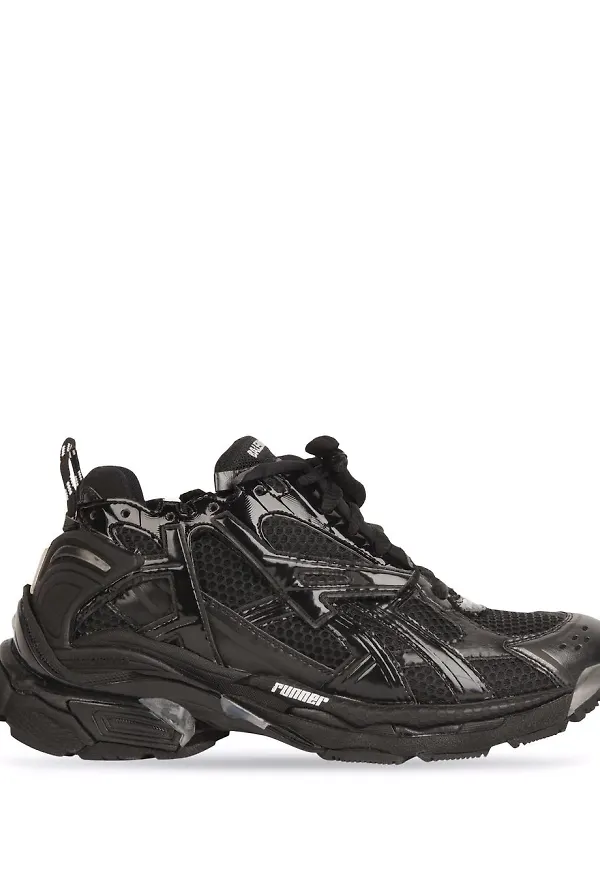 Balenciaga låga löparsneakers - Svart