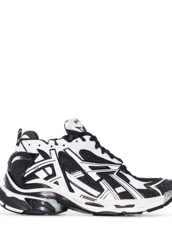 Balenciaga låga löparsneakers - Vit
