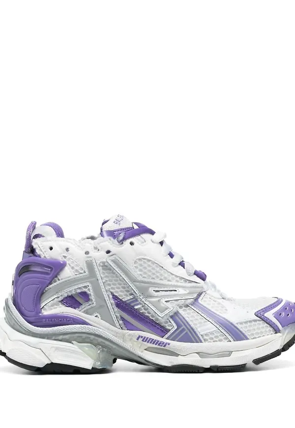 Balenciaga låga löparsneakers - Vit
