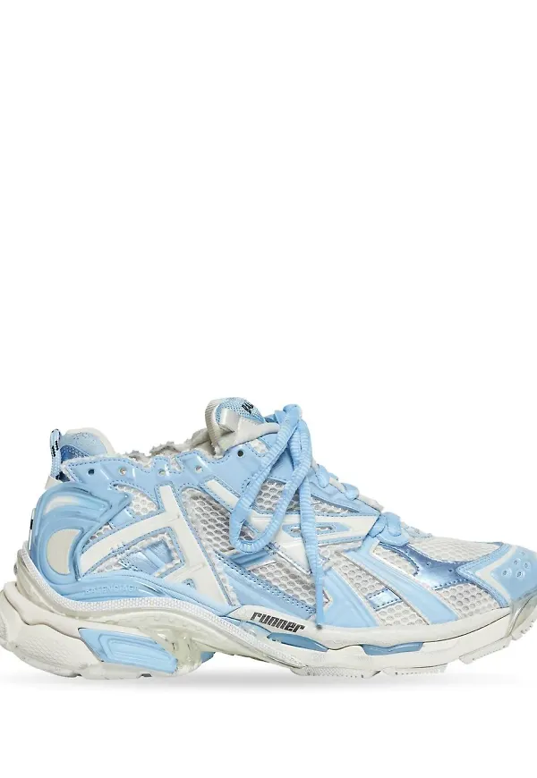 Balenciaga låga löparsneakers - Vit