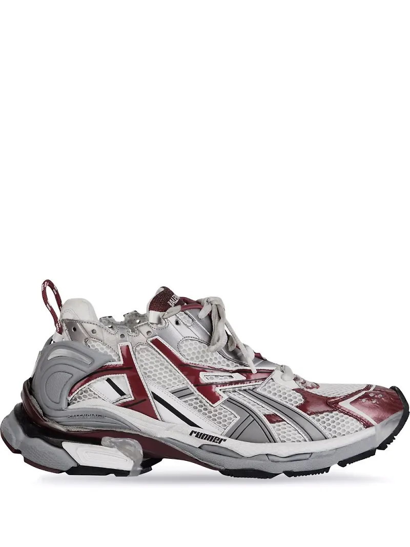 Balenciaga låga löparsneakers - Vit