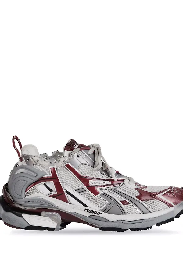 Balenciaga låga löparsneakers - Vit