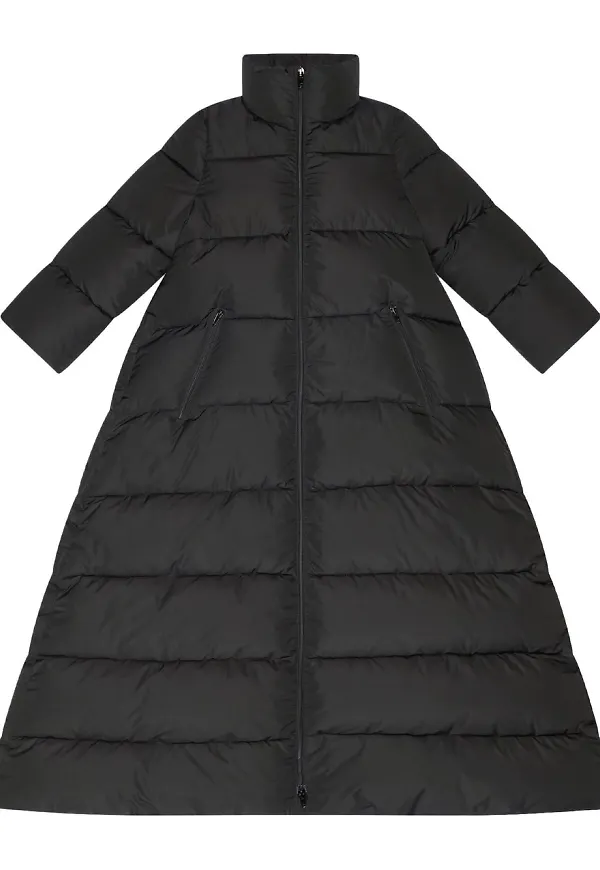 Balenciaga lång puffjacka - Svart