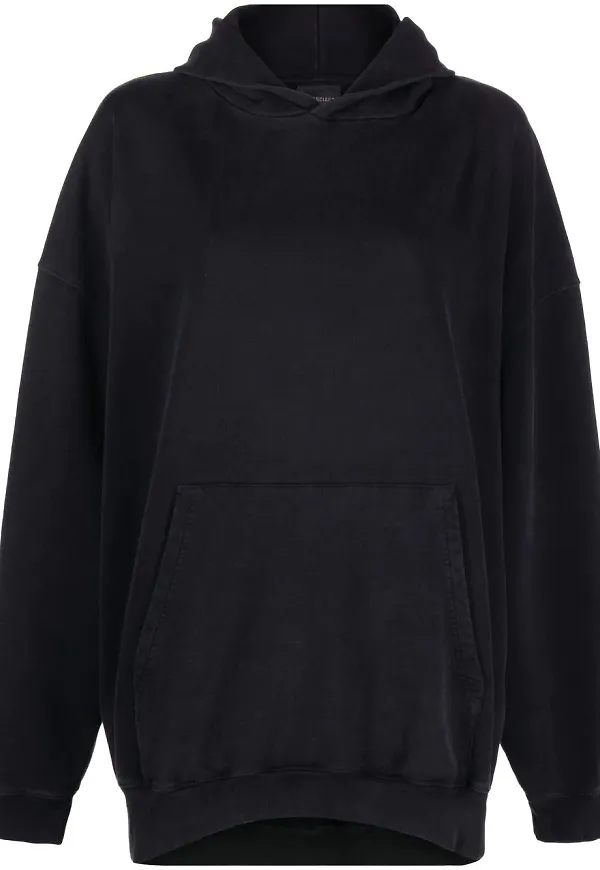 Balenciaga långärmad hoodie - Svart