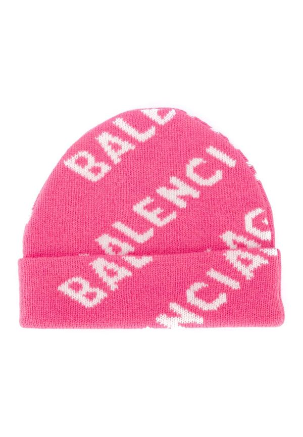 Balenciaga mössa med logotyp - Rosa